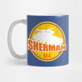 M4 Sherman (distressed) Mug